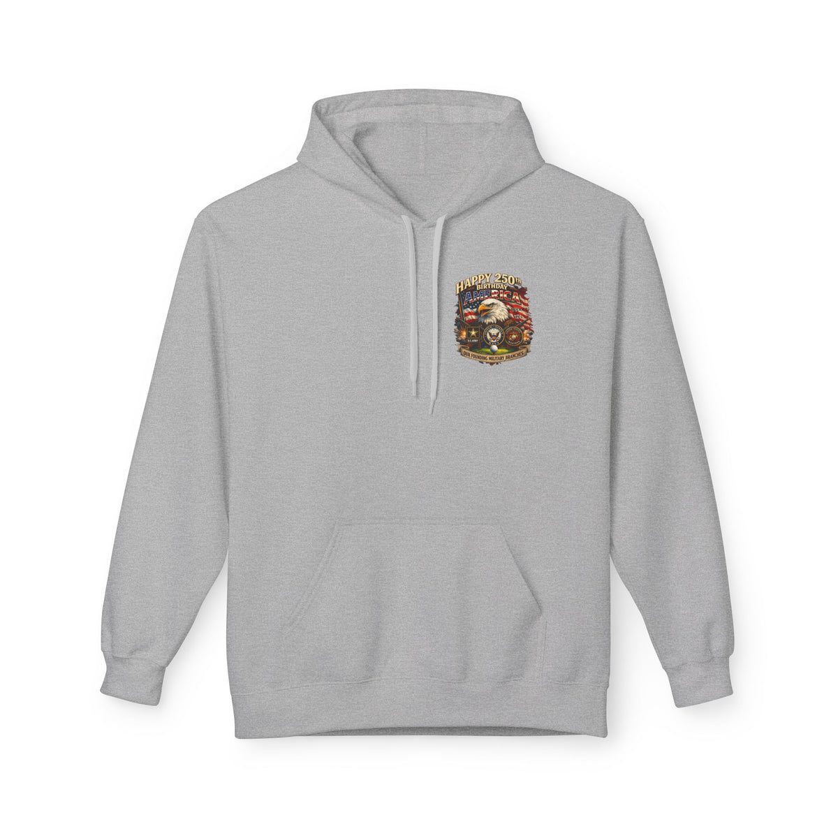 250 Years of America Hoodie | 1776-2026 Patriotic Liberty Bell Graphic