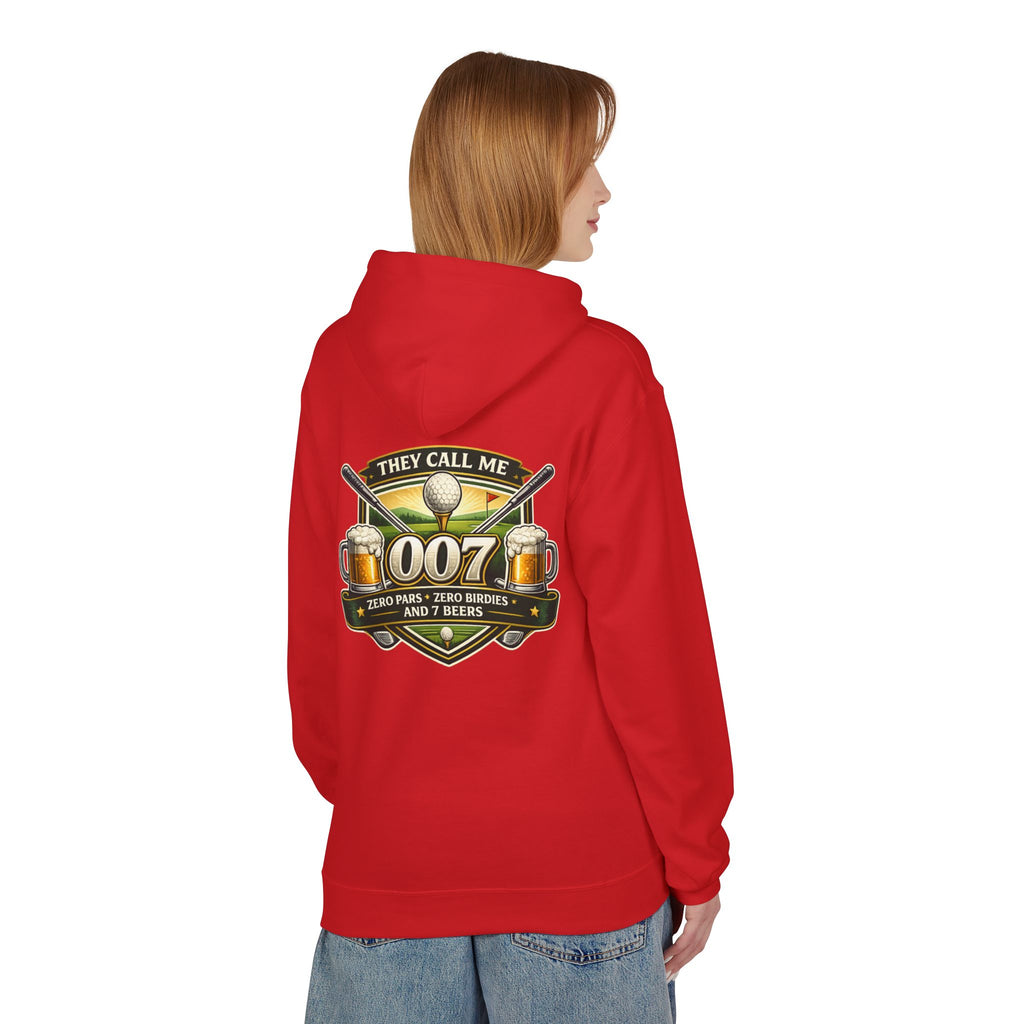 007 Pool Shark Hoodie – "They Call Me 007" Billiards & Beer Graphic Hoodie