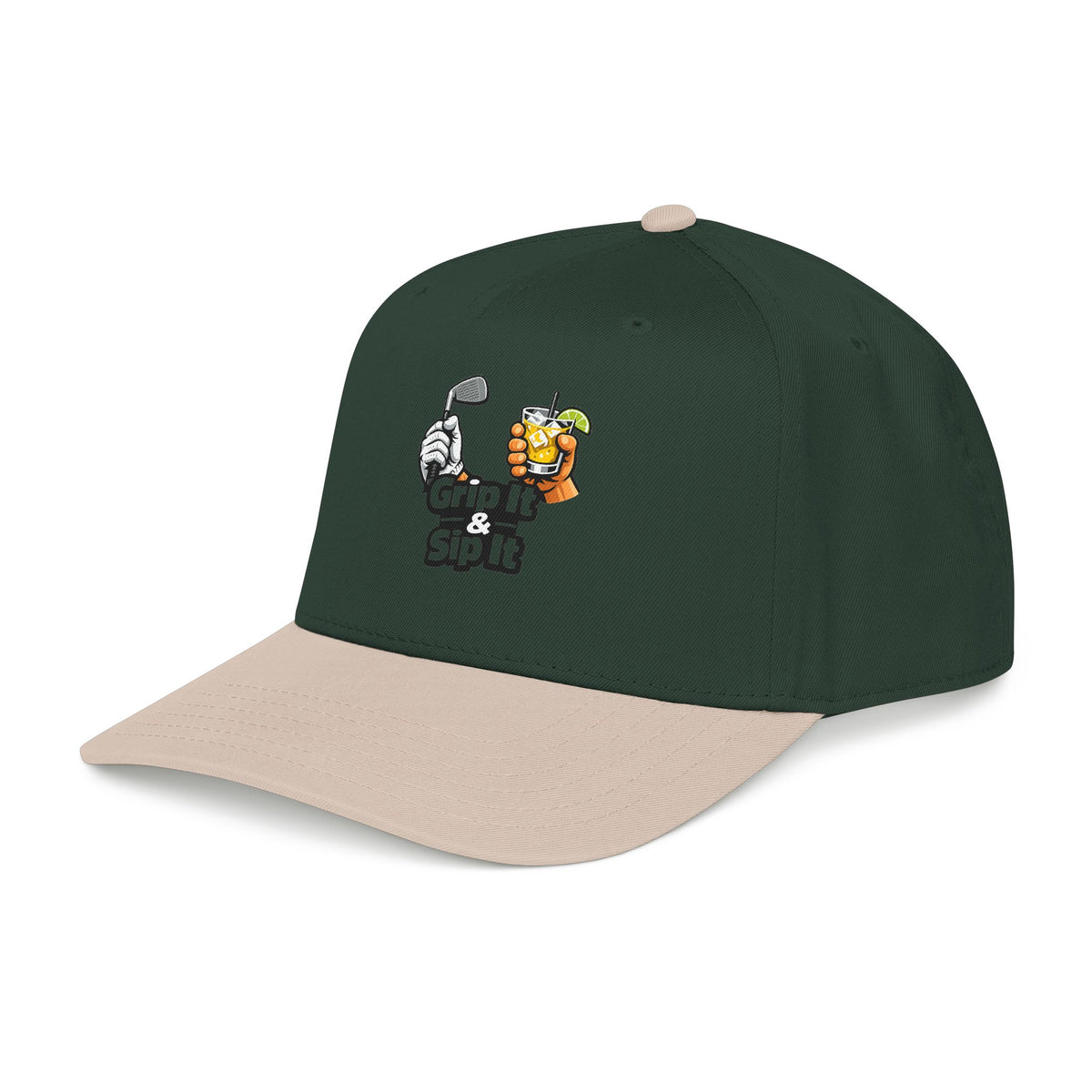 Mid Profile Baseball Cap