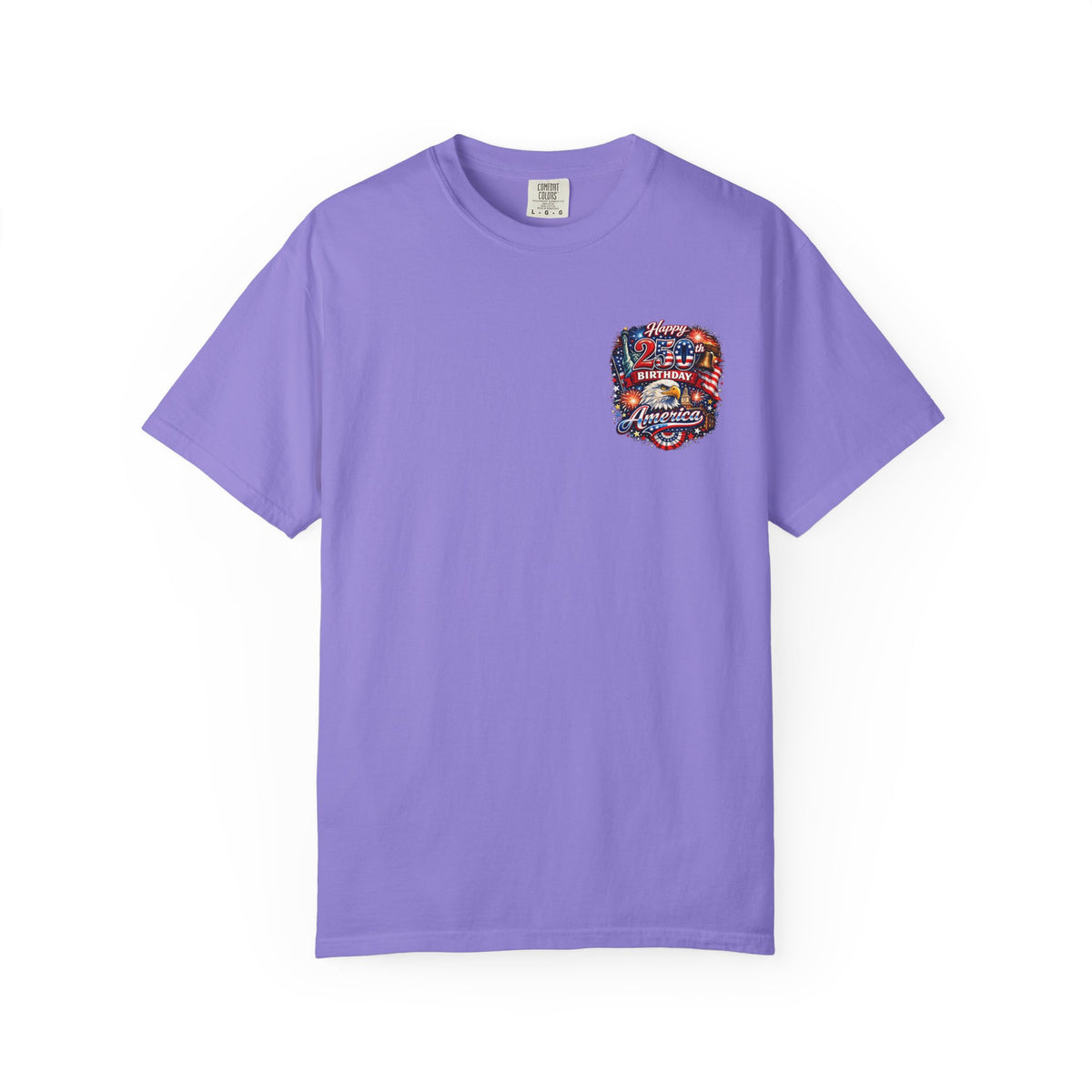 American Flag Eagle Veteran T-shirt | Military Emblem Tee