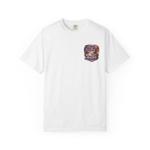 American Flag Eagle Veteran T-shirt | Military Emblem Tee