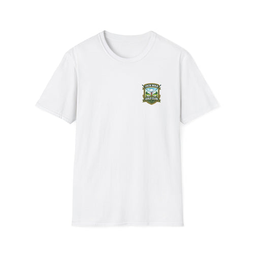 19th Hole Training Team T-Shirt | Golf Logo, Beer Cheers, Golf Ball & Clubs