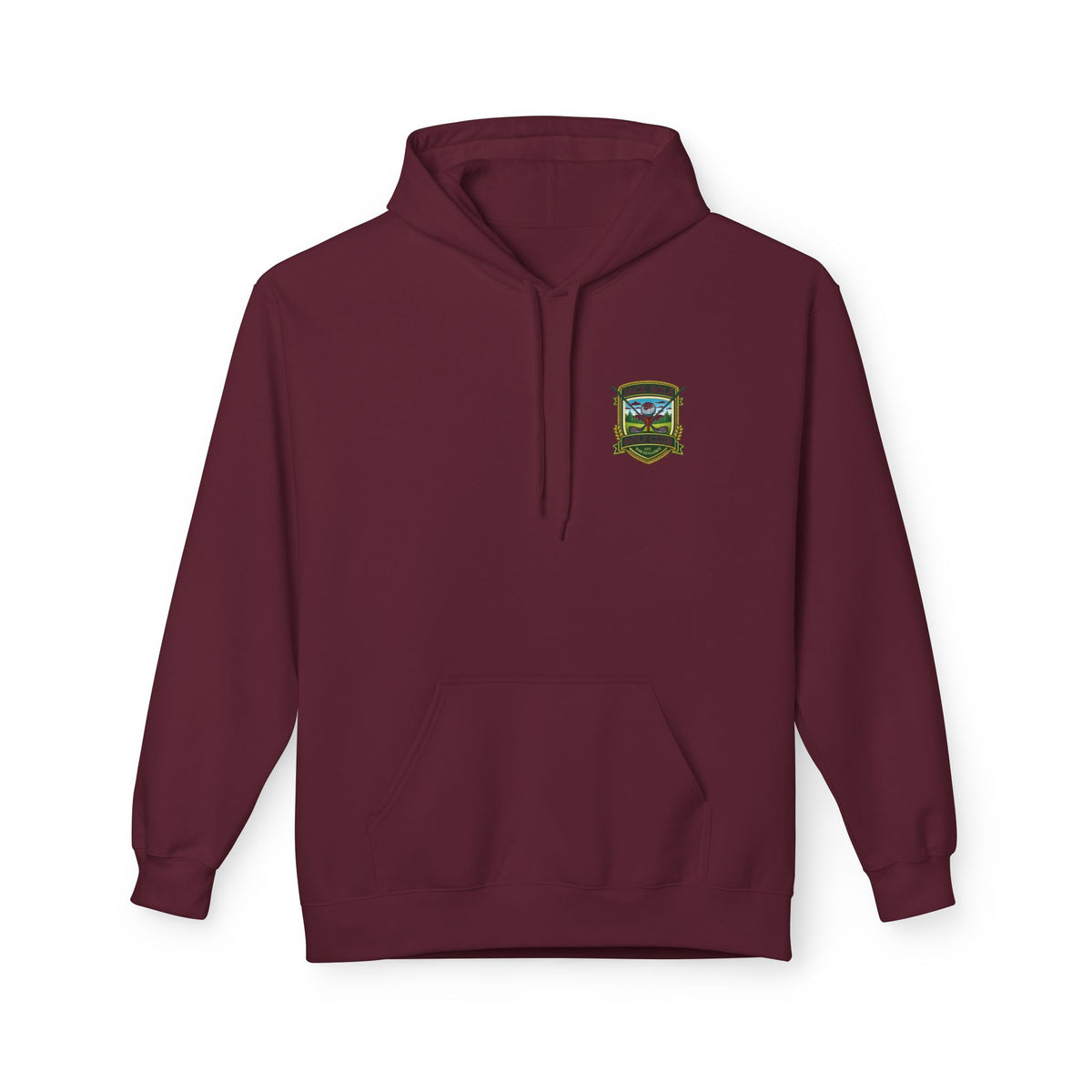Fairways are Overrated Illustration Hoodie | 'Fairways Are Overrated' Woodland Golf Design