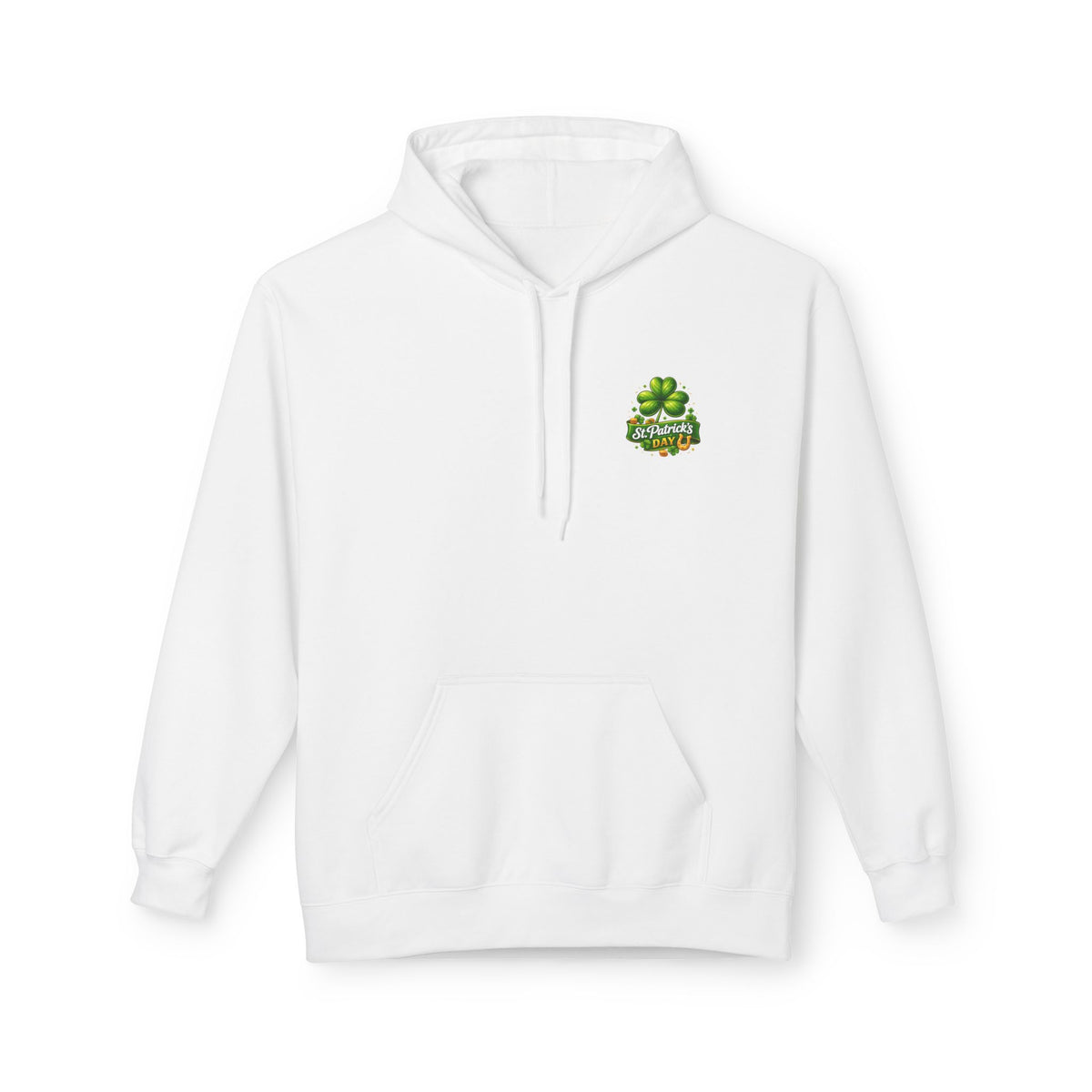 Built-In Beer Holder Hoodie | St. Patrick's Day Leprechaun Beer Belly Design