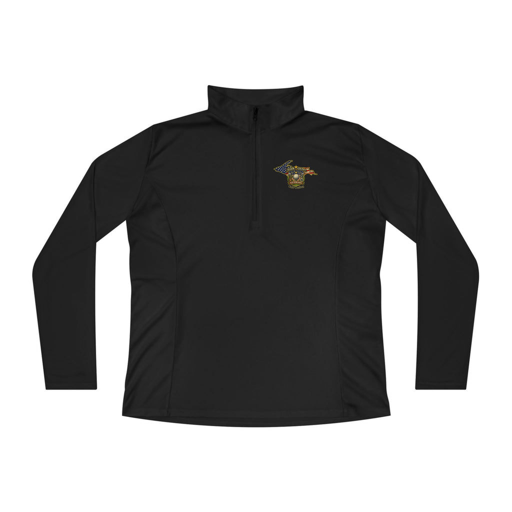 Lady's Alger Country Golf Outing Quarter-Zip Pullover | State Outline, Pet Lover