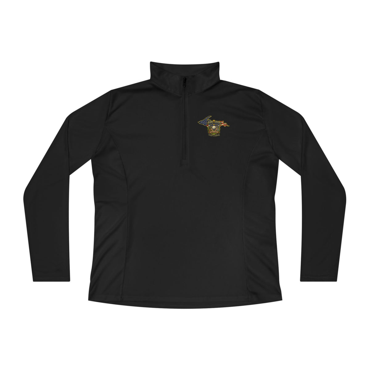 Lady's Alger Country Golf Outing Quarter-Zip Pullover | State Outline, Pet Lover