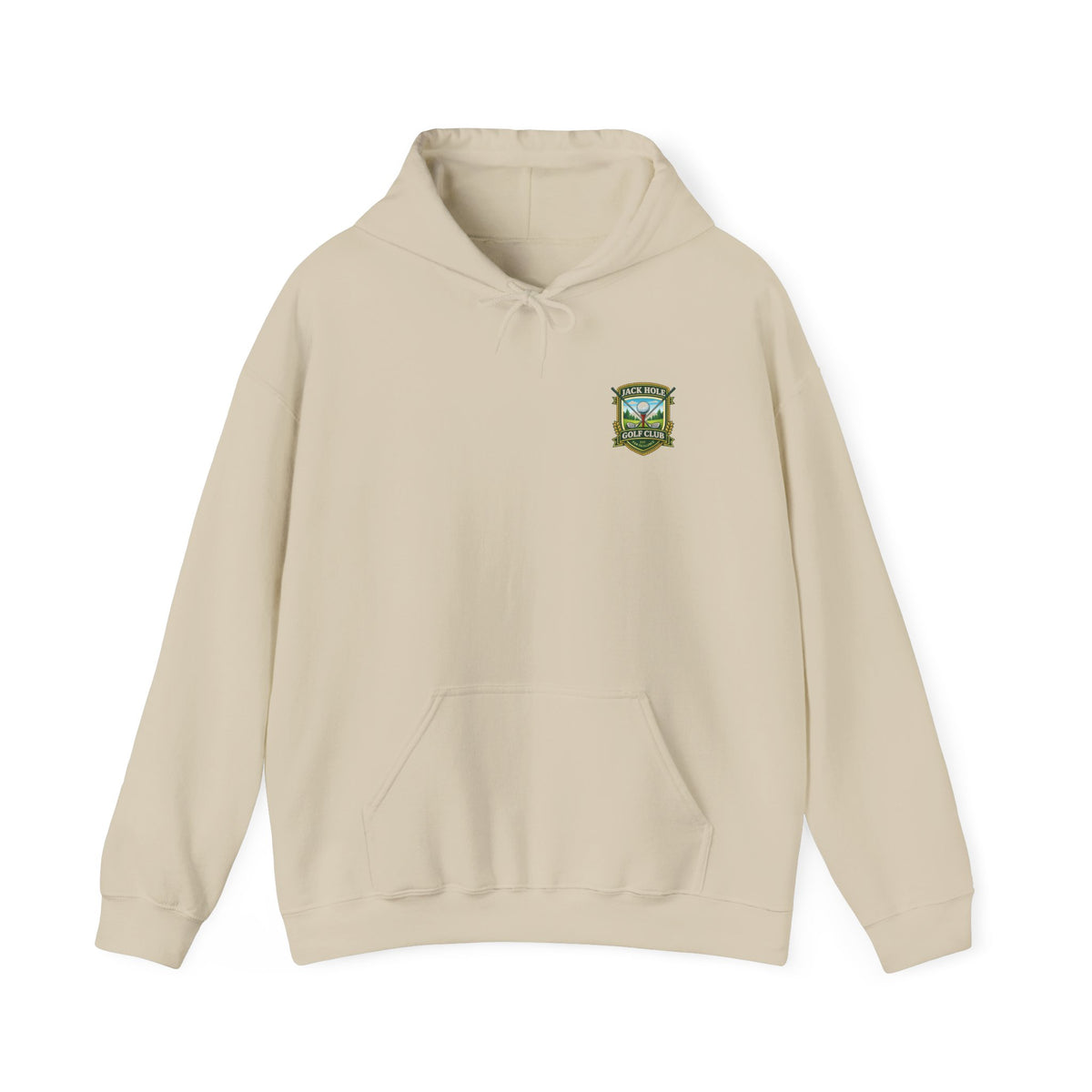 Born to Bogey frog illustration Hoodie | Golf humor sweatshirt
