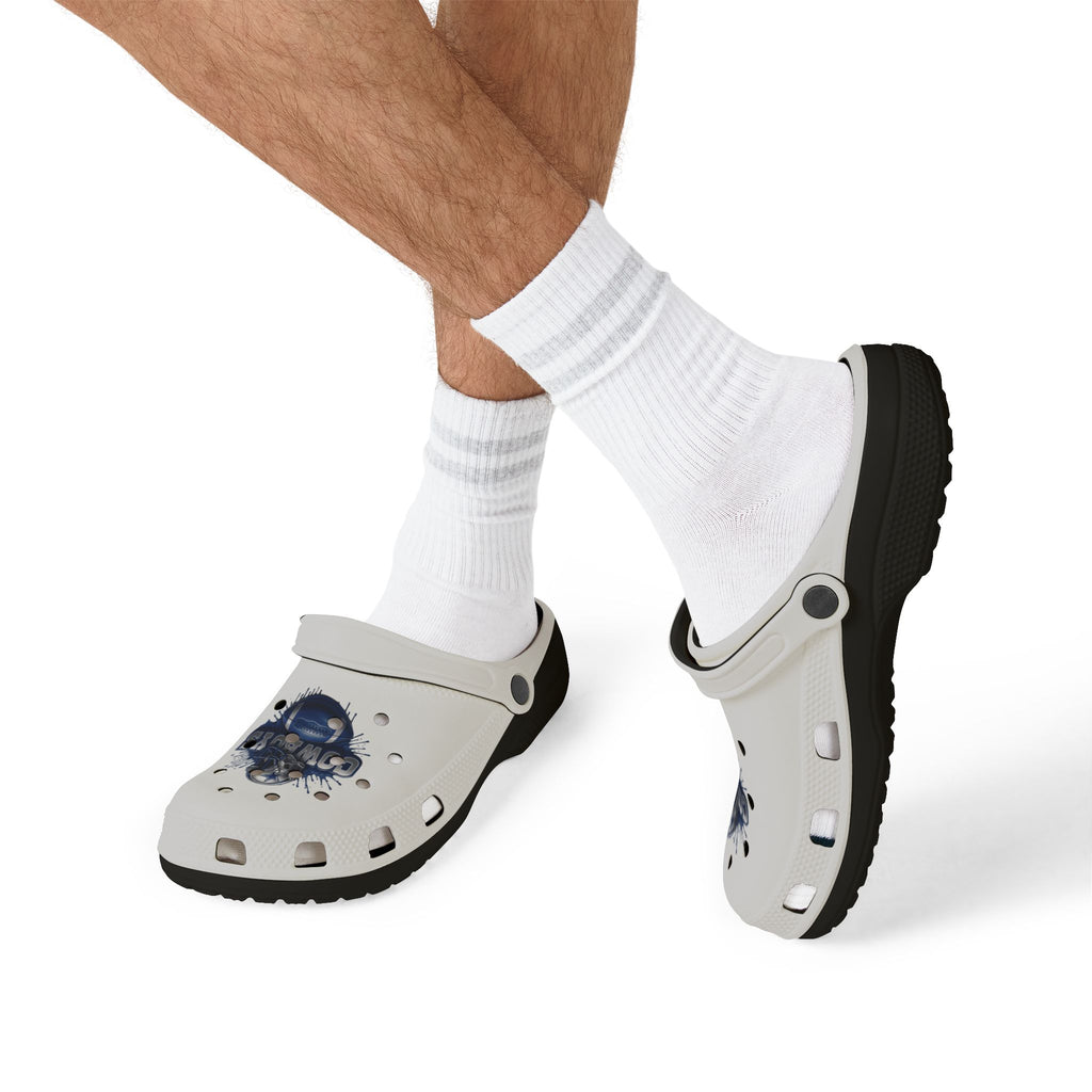 Cowboys Graphic Clog Shoes — EVA Foam Slip-On with 'Cow Boys' Design