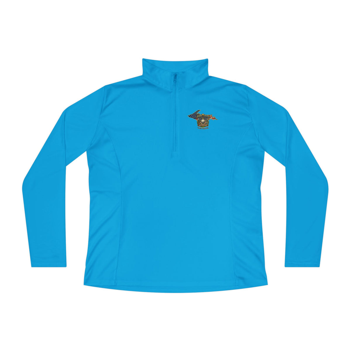 Lady's Alger Country Golf Outing Quarter-Zip Pullover | State Outline, Pet Lover