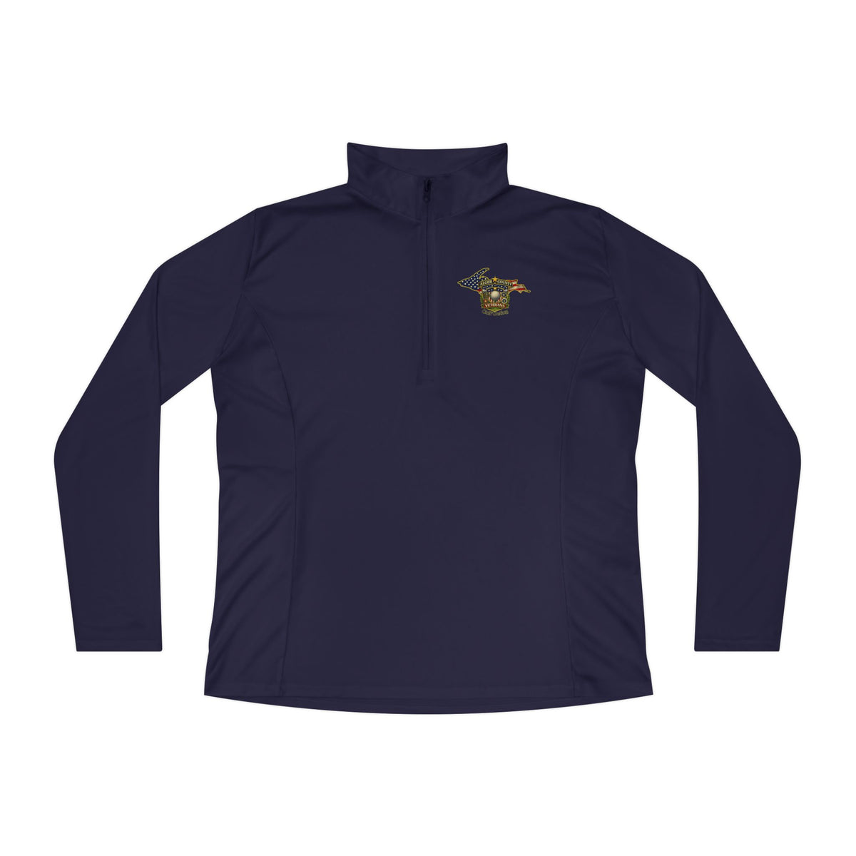 Lady's Alger Country Golf Outing Quarter-Zip Pullover | State Outline, Pet Lover