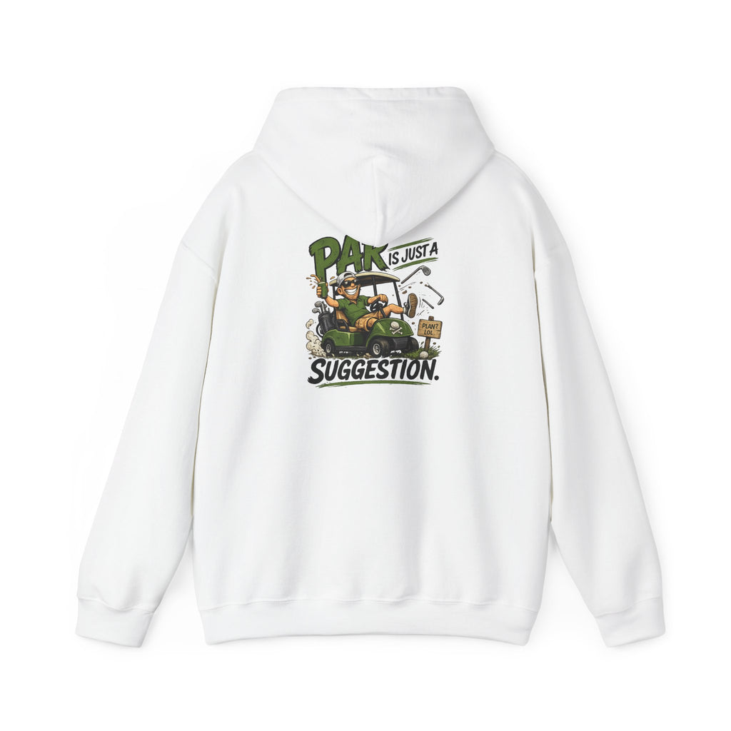 Par Is Just a Suggestion hoodie | military jeep cartoon design