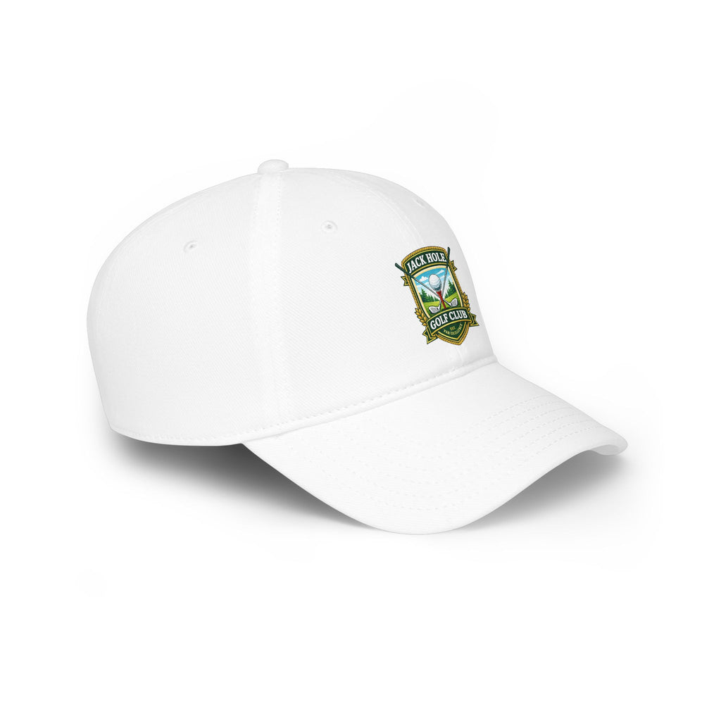 Jack Hole Golf Club crest Baseball Cap | embroidered golf logo