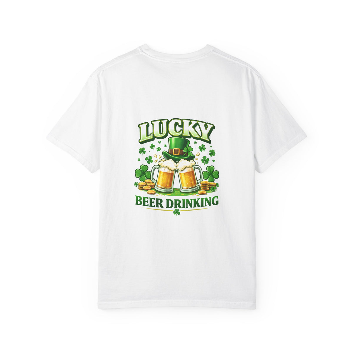 St. Patrick's Lucky Beer Drinking T-Shirt