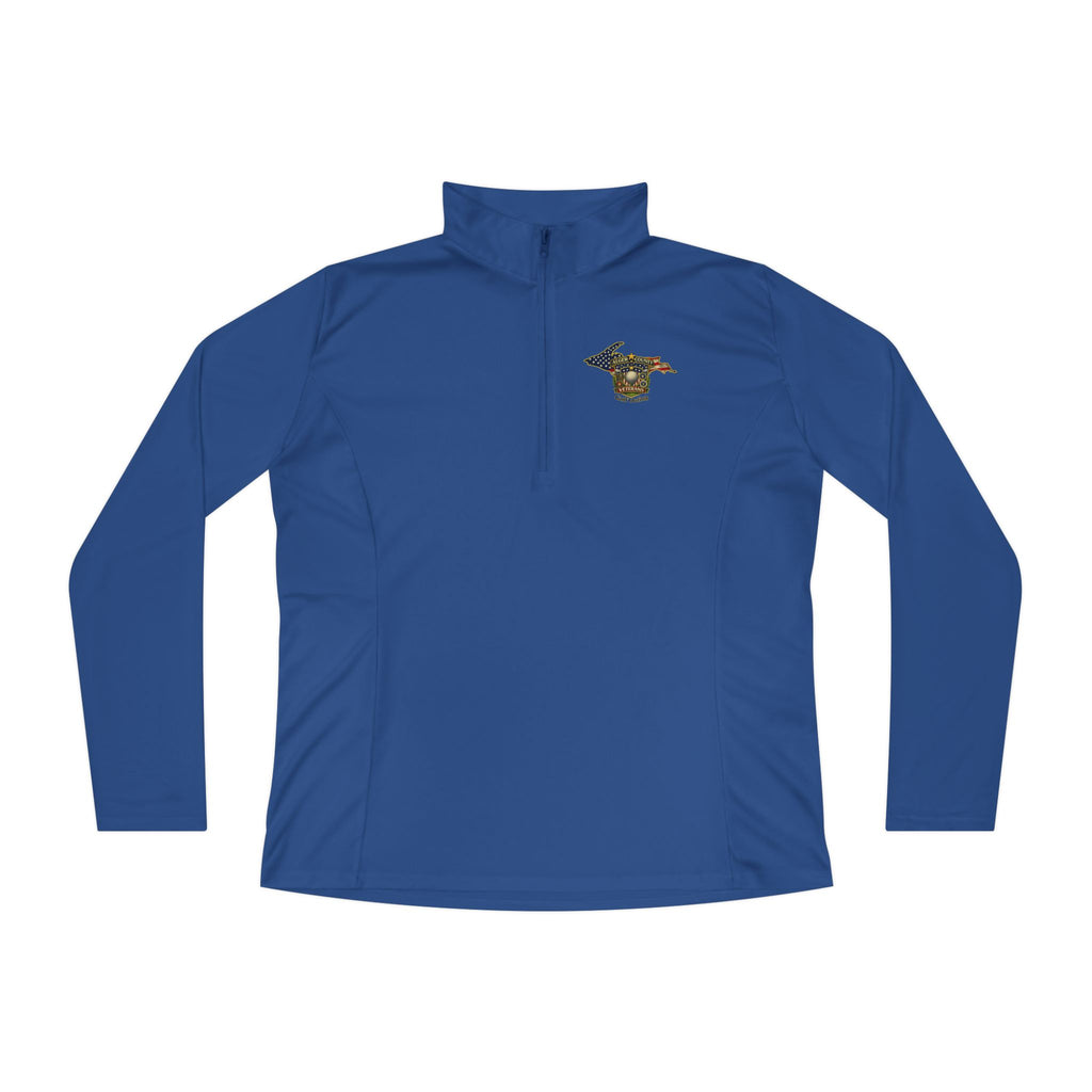Lady's Alger Country Golf Outing Quarter-Zip Pullover | State Outline, Pet Lover