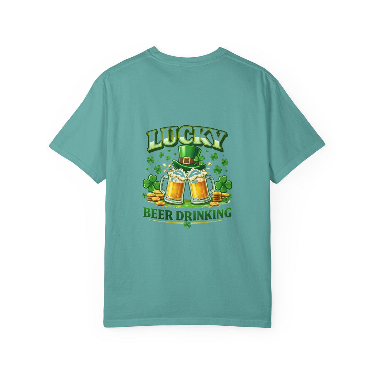 St. Patrick's Lucky Beer Drinking T-Shirt