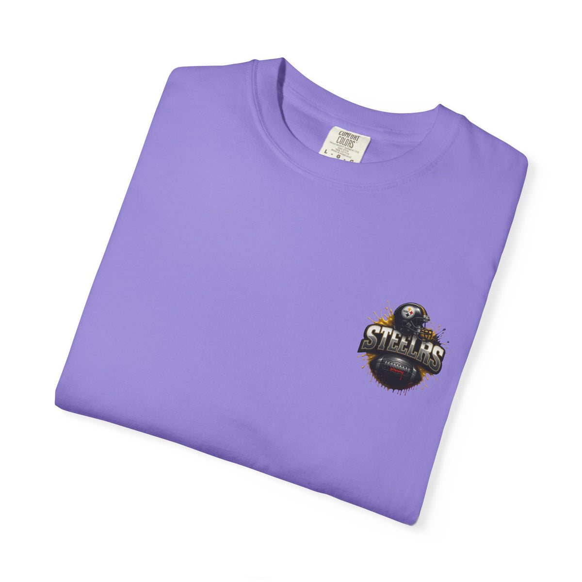 Steelers Graphic T-Shirt — Retro Helmet & Splash Logo