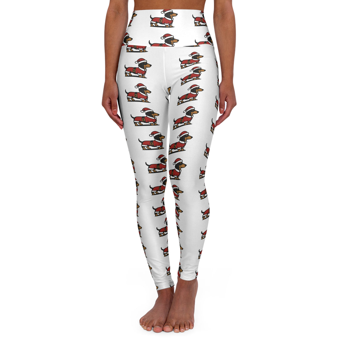 High Waisted Yoga Leggings (AOP)