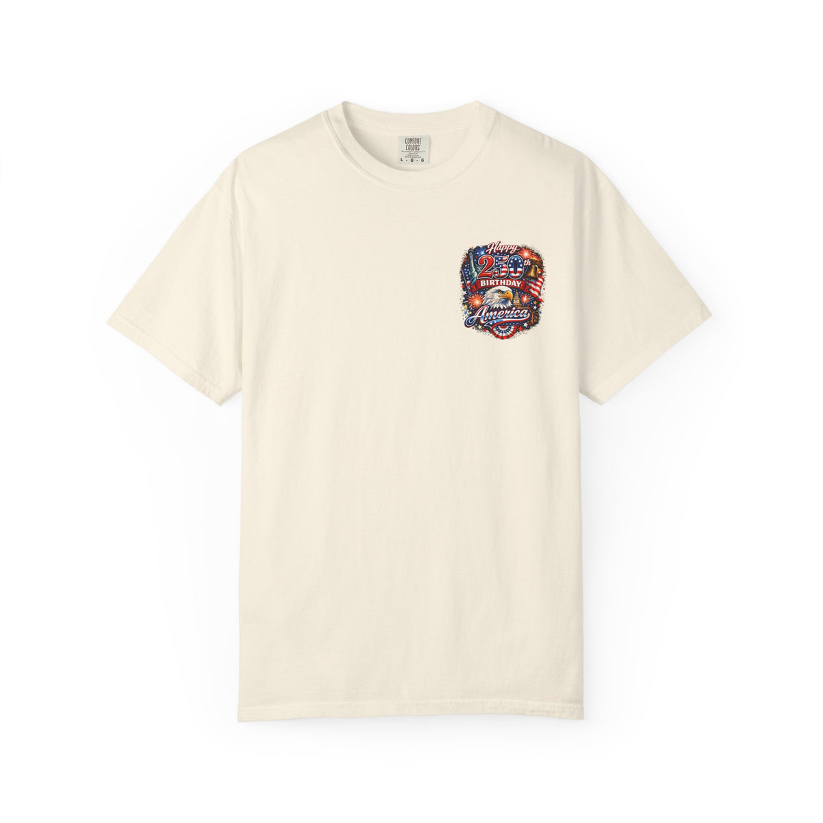 American Flag Eagle Veteran T-shirt | Military Emblem Tee