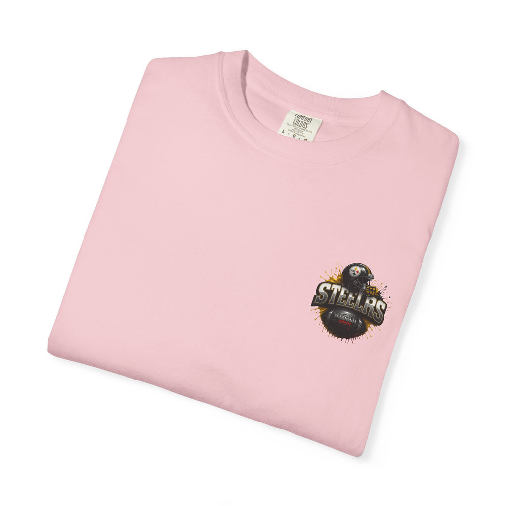 Steelers Graphic T-Shirt — Retro Helmet & Splash Logo