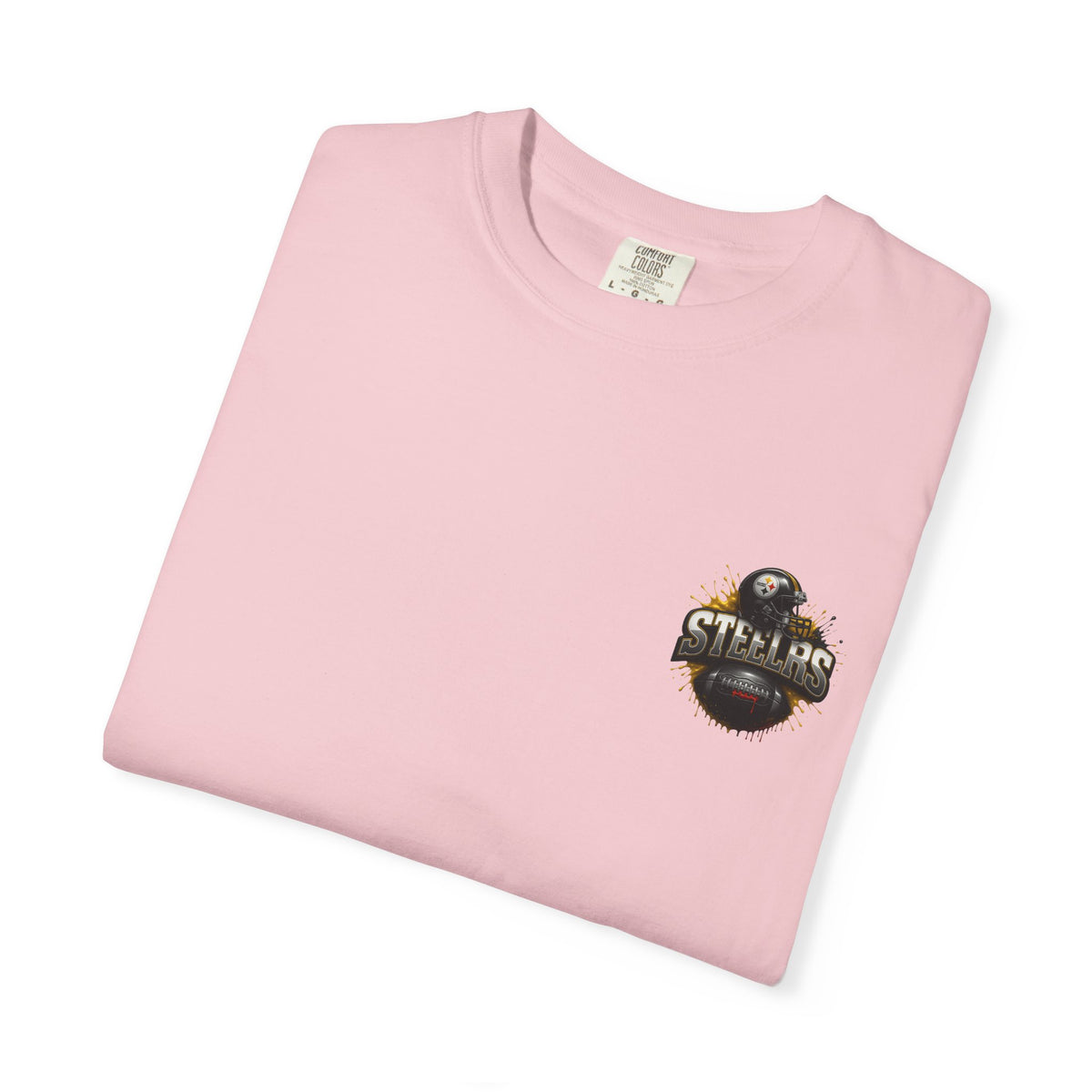 Steelers Graphic T-Shirt — Retro Helmet & Splash Logo