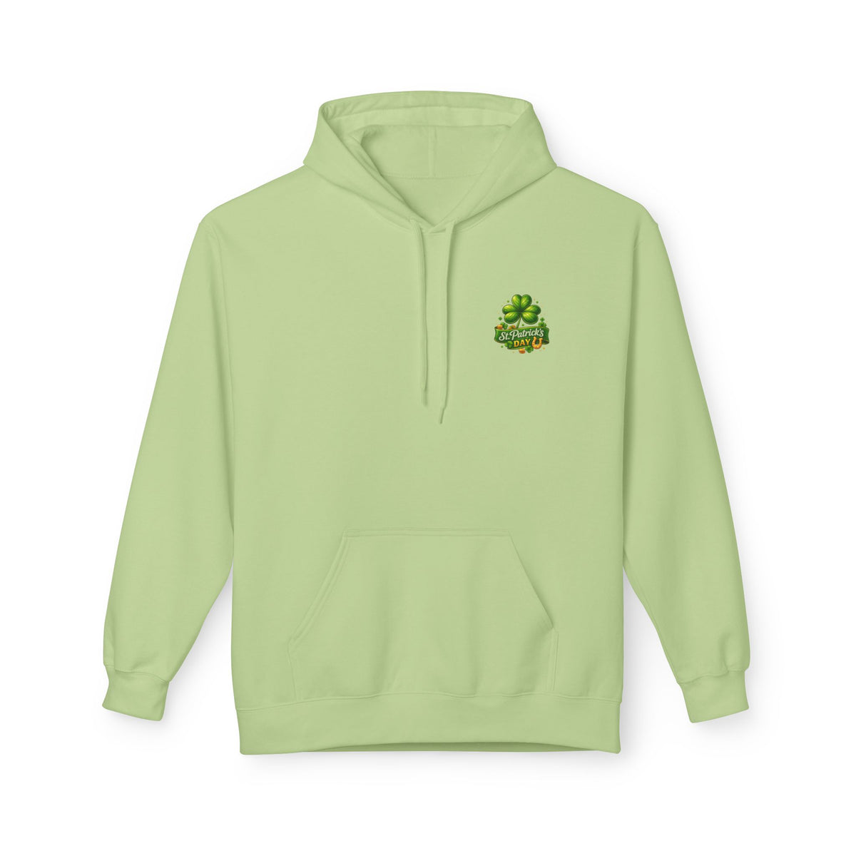 Hoodie — "Lucky Beer Drinking" St. Patrick's Day Shamrock Sweatshirt