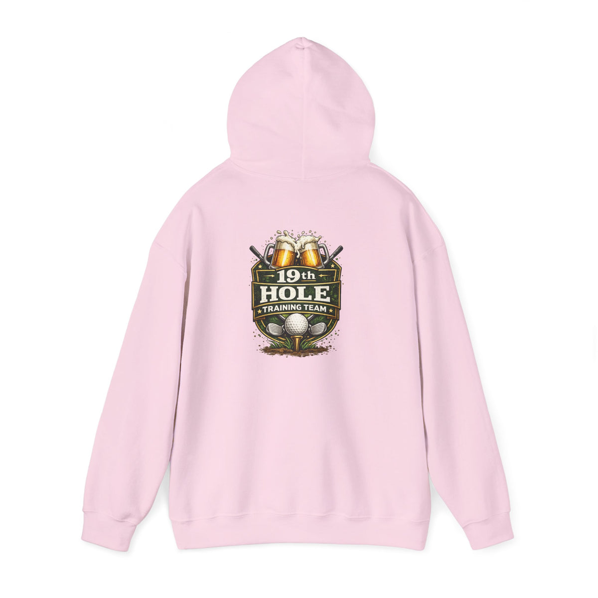 19th Hole Golf Crest Hoodie | Golf Training Team sweatshirt