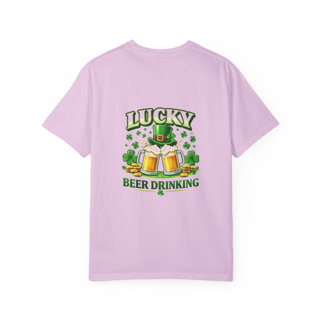 St. Patrick's Lucky Beer Drinking T-Shirt