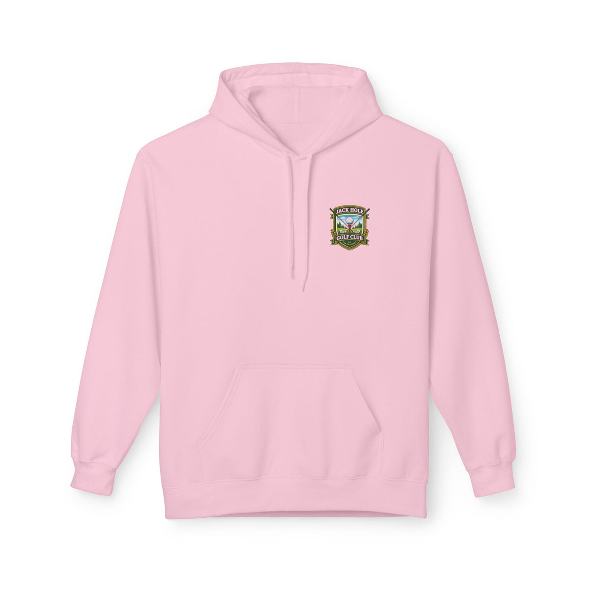 Fairways are Overrated Illustration Hoodie | 'Fairways Are Overrated' Woodland Golf Design