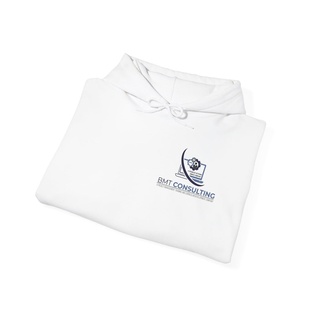 Consulting Logo Hoodie — BMT Consulting Branded Pullover