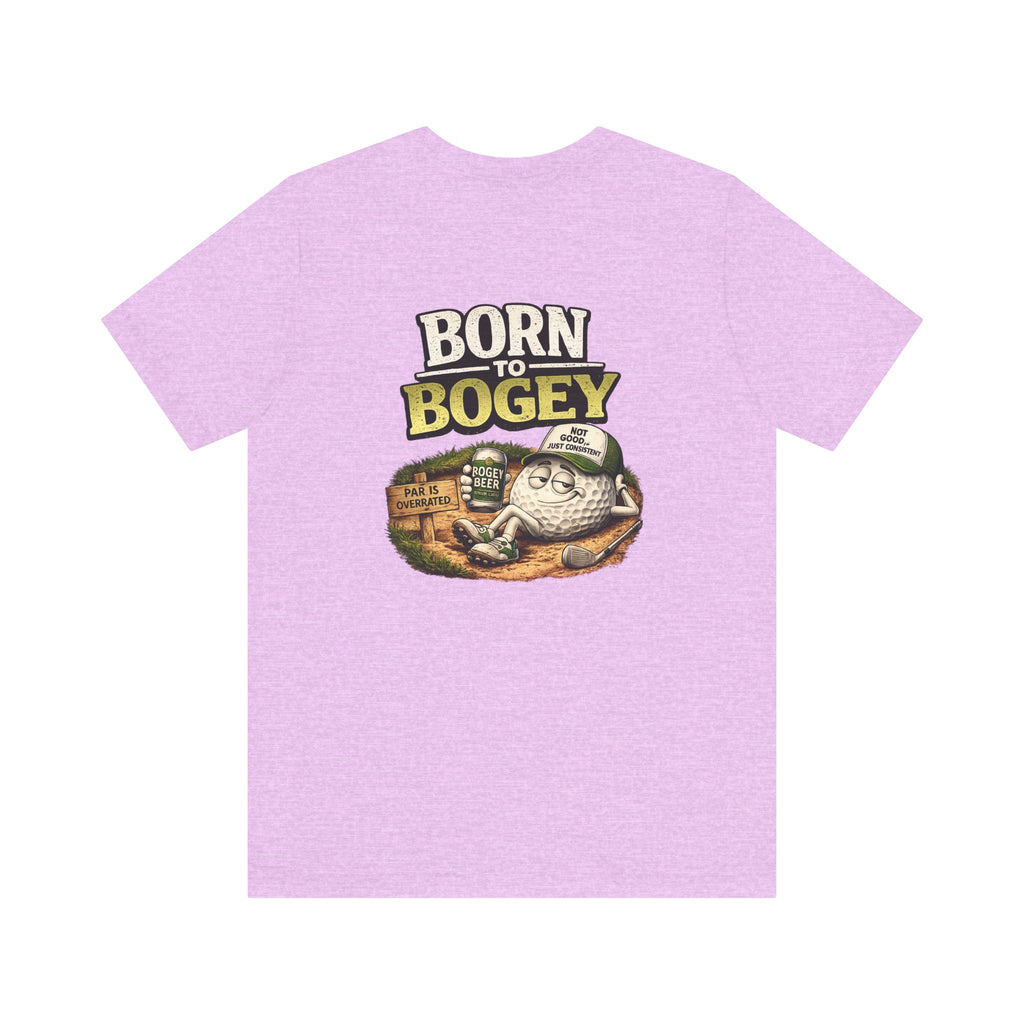 Born to Bogey T-Shirt | Golf Cartoon Logo, Back Nine Golf Club