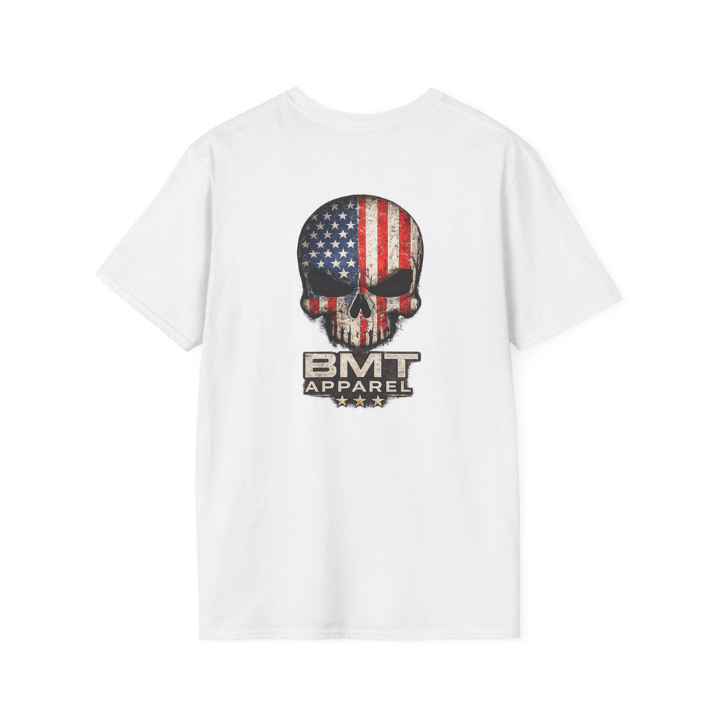 American Flag Skull T-Shirt | BMT Apparel