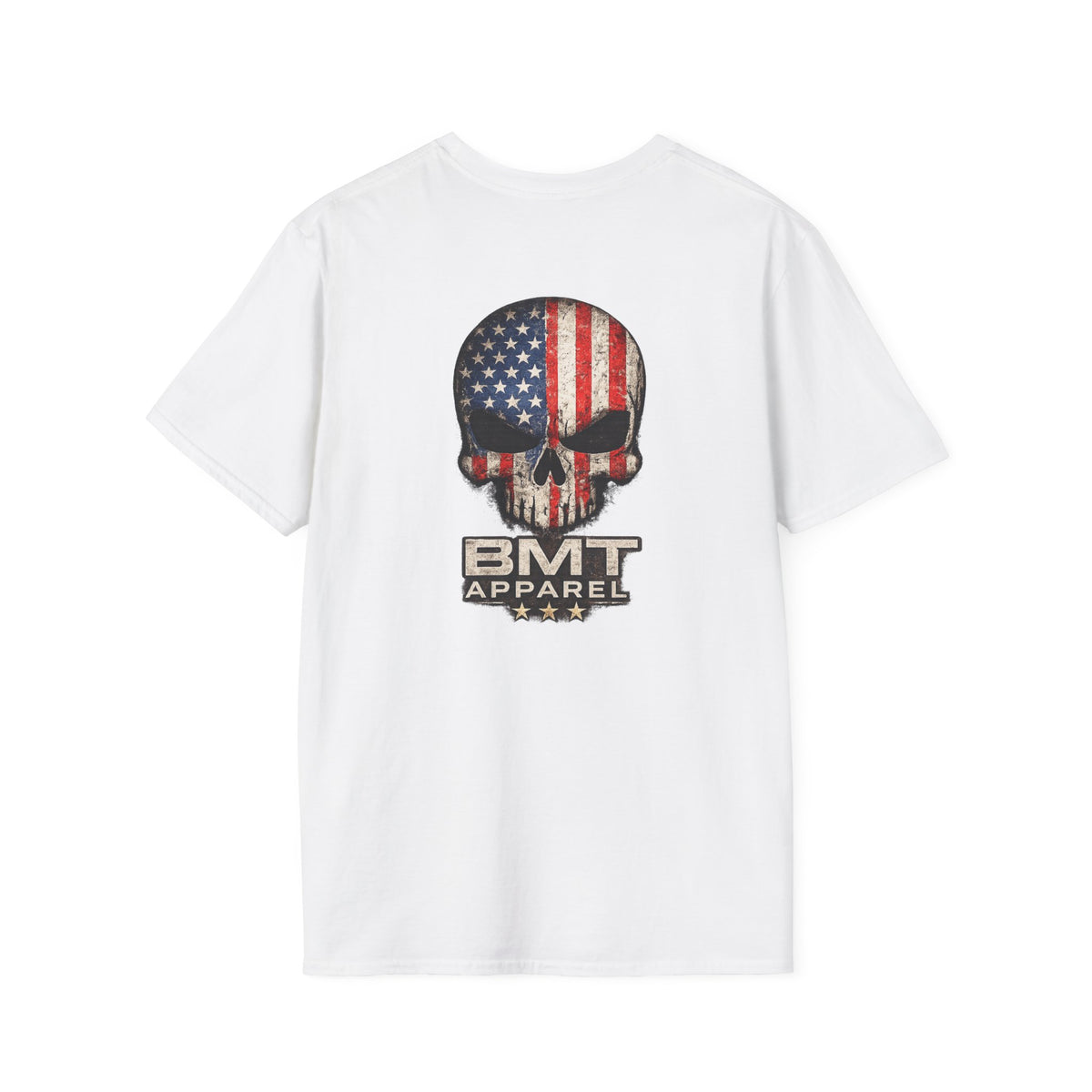 American Flag Skull T-Shirt | BMT Apparel