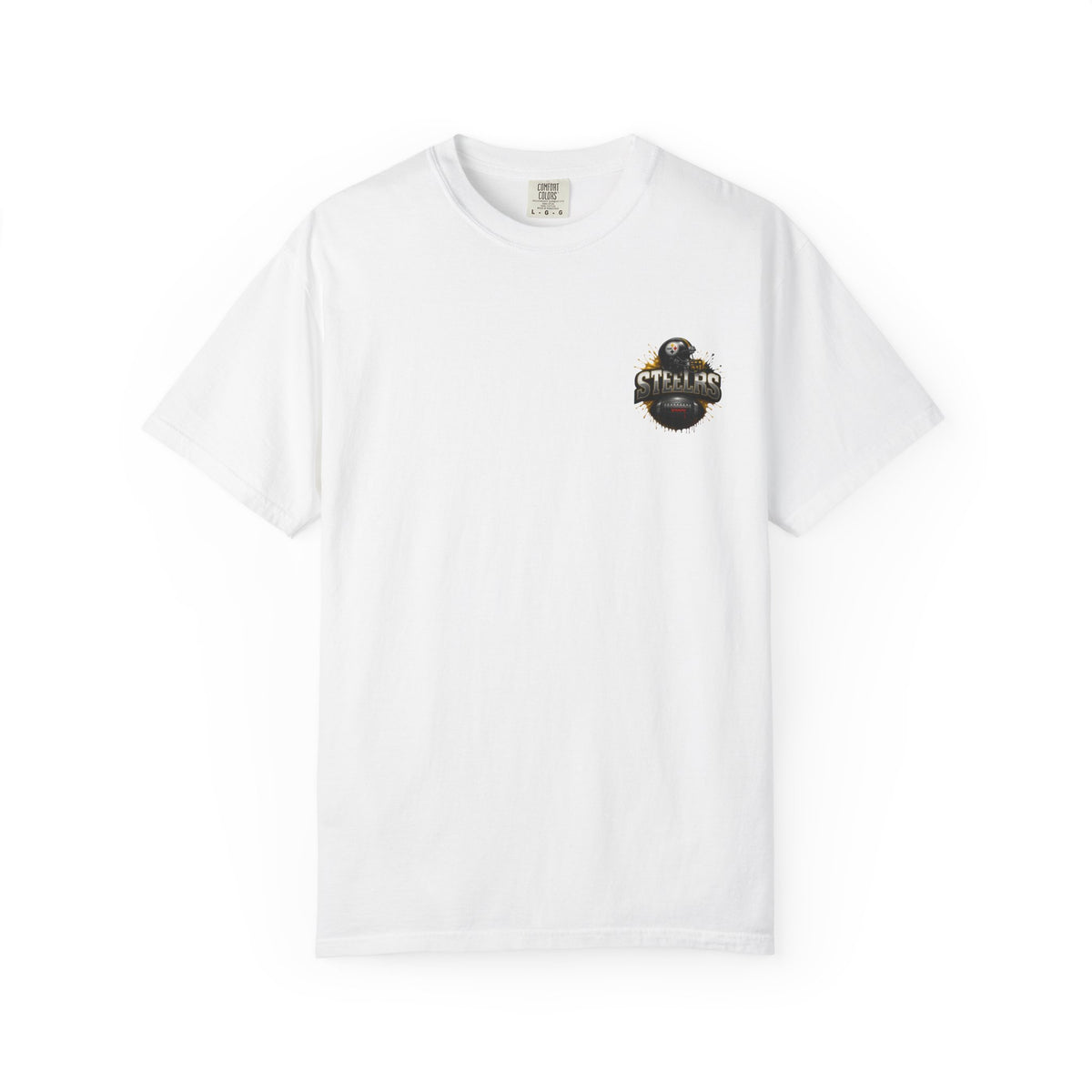 Steelers Graphic T-Shirt — Retro Helmet & Splash Logo