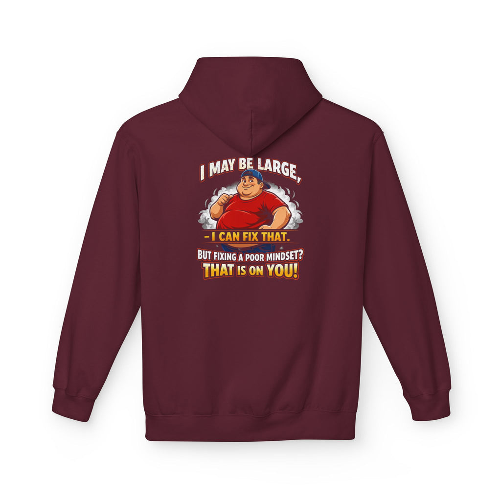 I May Be Fat I Can Fix That I Make Tacos Hoodie | Funny Taco Chef Illustration