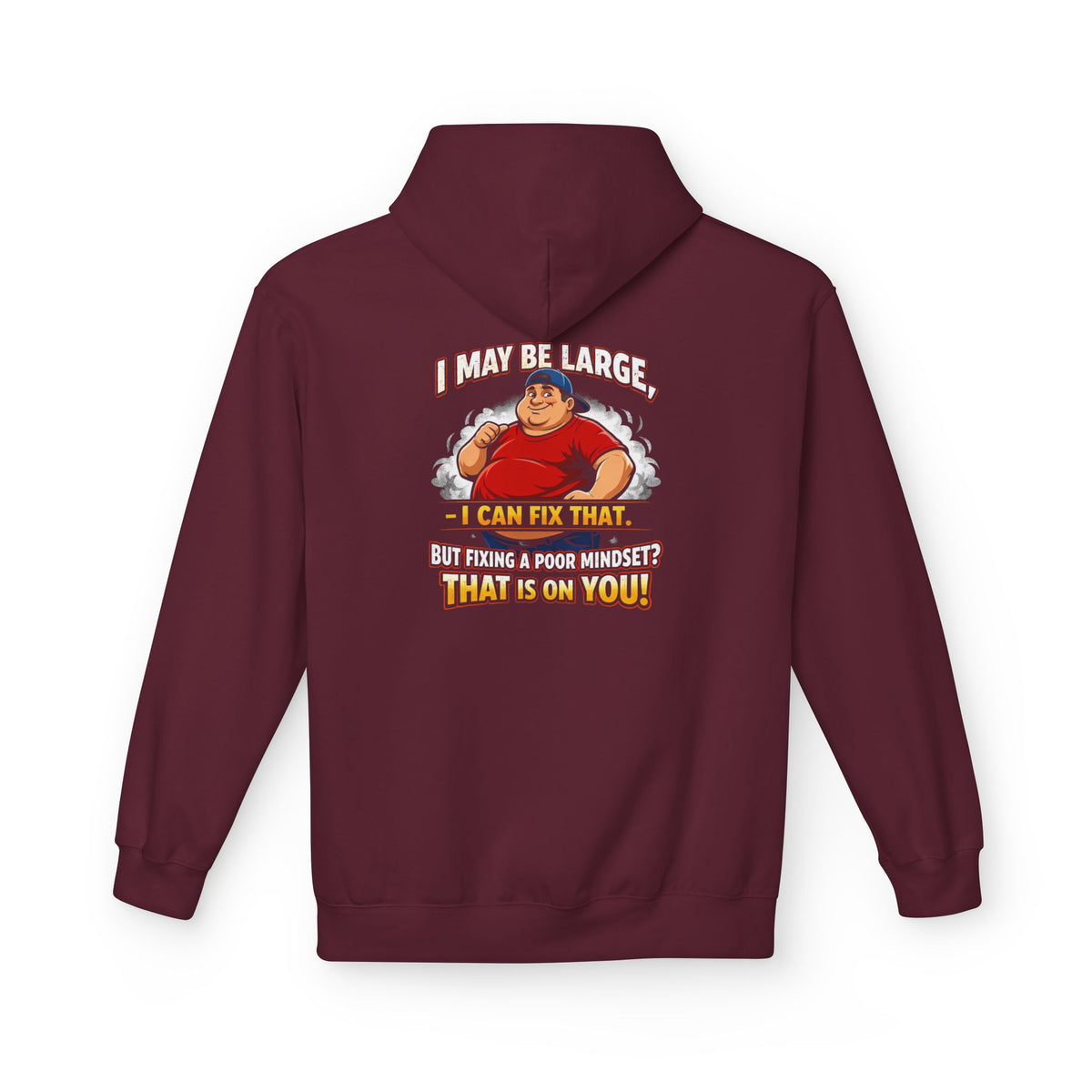 I May Be Fat I Can Fix That I Make Tacos Hoodie | Funny Taco Chef Illustration