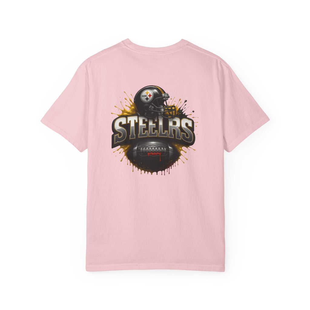 Steelers Graphic T-Shirt — Retro Helmet & Splash Logo