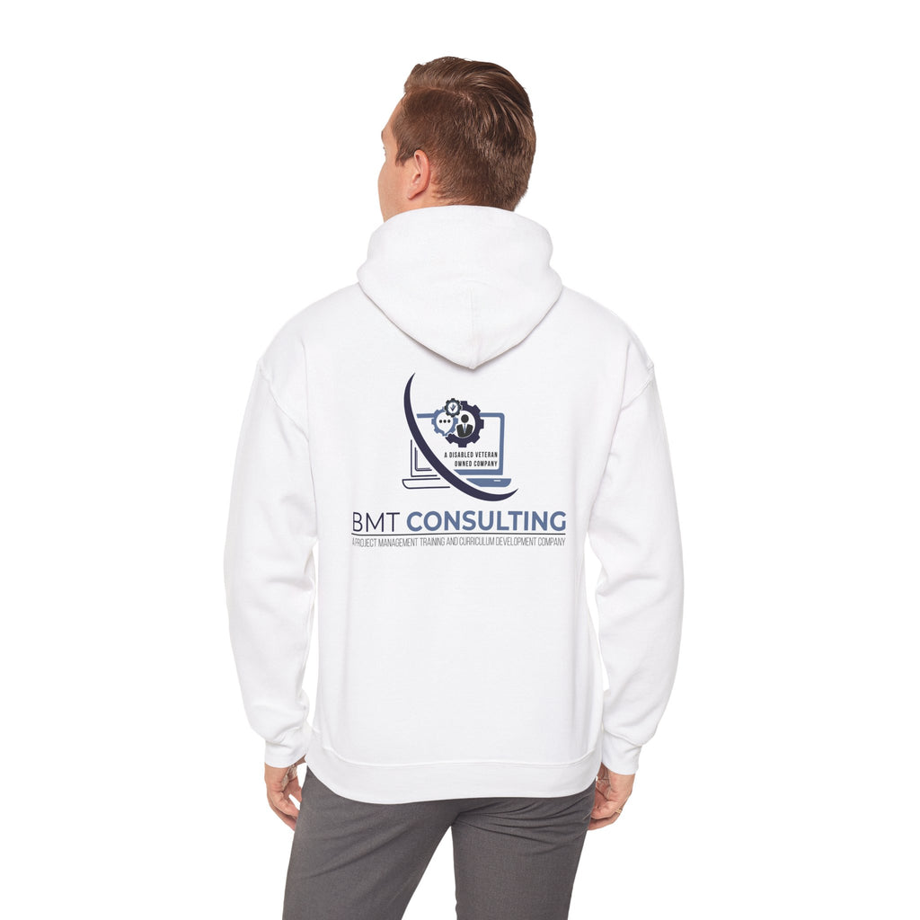 Consulting Logo Hoodie — BMT Consulting Branded Pullover