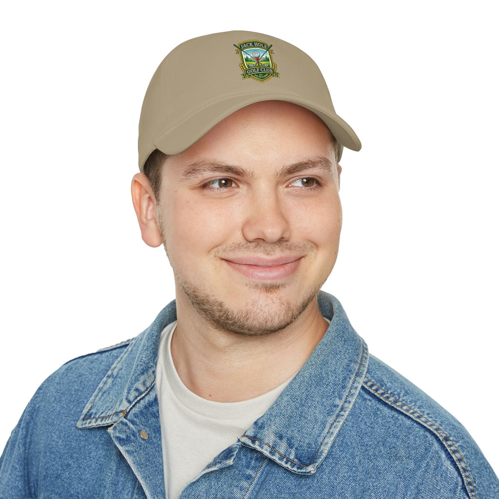 Jack Hole Golf Club crest Baseball Cap | embroidered golf logo