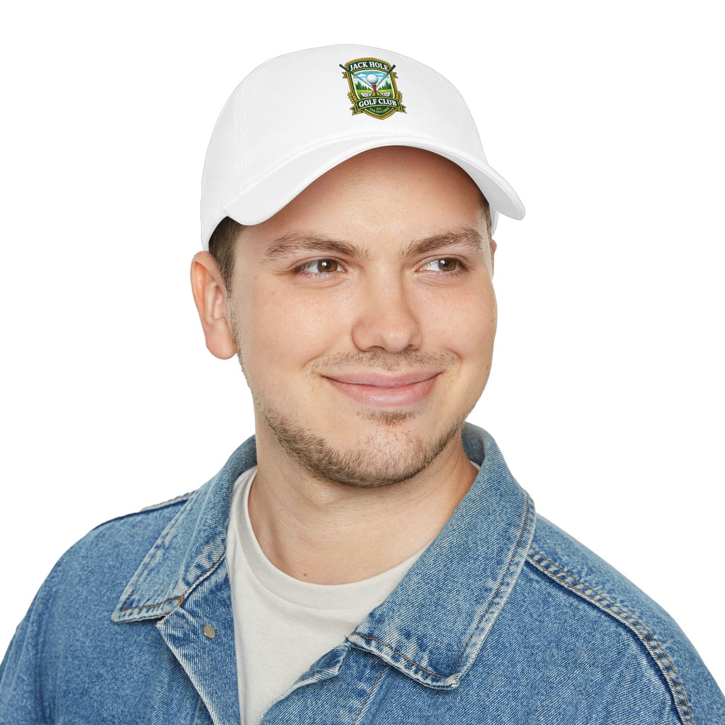 Jack Hole Golf Club crest Baseball Cap | embroidered golf logo