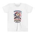America Eagle Flag Birthday Youth Tee | Future First Lady Patriotic 4th of July