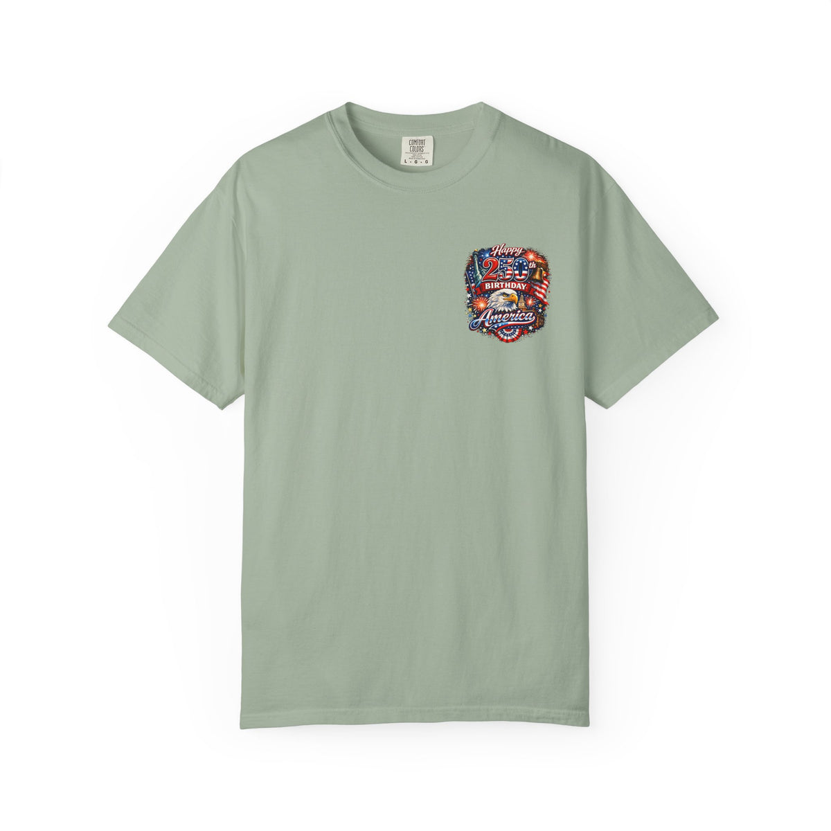 American Flag Eagle Veteran T-shirt | Military Emblem Tee