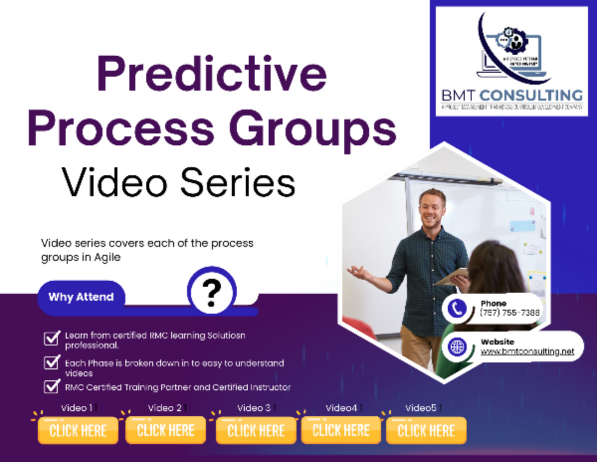 Predictive/Waterfall Process Groups Video Series